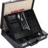 Swiss Pro+ Bestekset In Koffer-72 Delig-12 Persoons-Zwitsers Kwaliteit-Complete Set-100% Roestvrijstaal- Zwart -Meubelwinkel 1075x1200 1