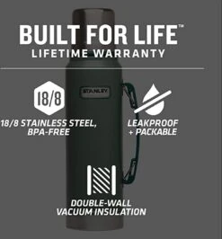 Stanley The Legendary Classic Bottle 1,40L - Thermosfles - Hammertone Green -Meubelwinkel 1113x1200 5