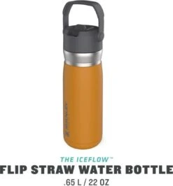 Stanley The IceFlow™ Flip Straw Water Bottle 0,65L - Thermosfles - Saffron 24 Stanley The IceFlow™ Flip Straw Water Bottle 0,65L - Thermosfles - Saffron -Meubelwinkel 1114x1200 2