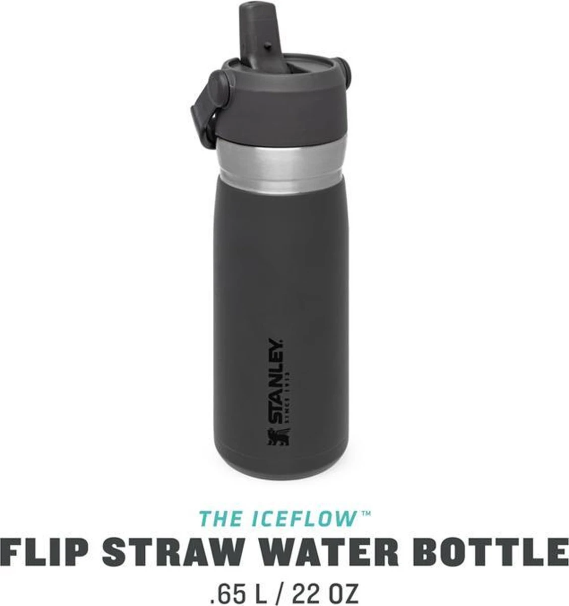 Stanley The IceFlow™ Flip Straw Water Bottle 0,65L - Thermosfles - Saffron 14 Stanley The IceFlow™ Flip Straw Water Bottle 0,65L - Thermosfles - Saffron - Afbeelding 12