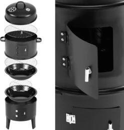 Merkloos Monzana Barbecue-ROKER-Grill-Oven 22 Merkloos Monzana Barbecue-ROKER-Grill-Oven -Meubelwinkel 1142x1200 1