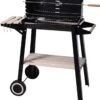 Verrijdbare Barbecue – Houtskool/Briketten - Verstelbare Grillplaat – Houten Tafel – Winscherm – Gewicht 5.9kg 1 Verrijdbare Barbecue – Houtskool/Briketten - Verstelbare Grillplaat – Houten Tafel – Winscherm – Gewicht 5.9kg -Meubelwinkel 1142x1200
