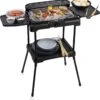 Princess 112250 Elektrische BBQ Met Zijplanken - BBQ - 40x25cm - Met En Zonder Statief Te Gebruiken - Met Zijplankjes - Ook Te Gebruiken Als Tafelgrill - 2200W -Meubelwinkel 1156x1200 3