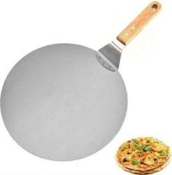 Luxe Pizzaschep Voor Verse Pizza - Extra Groot - RVS 30CM - Grote Pizza Schep Voor Oven Of BBQ Barbecue - Hout Handvat - Pizzaspatel Voor Zelfgemaakte Ovenpizza -Meubelwinkel 1180x1200 2