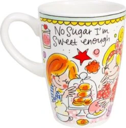 Blond Amsterdam Even Bijkletsen Beker XL 500 Ml - Mint Rand -Meubelwinkel 1183x1200 2