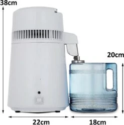 Be-Inspired® Destilleer Apparaat – Destilleerapparaat – Destilleer Ketel – Destilleerketel – Snel Destilleren - Water Destilleerder - Waterdestileerder- Maak Zelf Gedestilleerd Water - Puur Water – Zuiver Water – Automatisch Destilleerketel – 4L -Meubelwinkel 1189x1200 5
