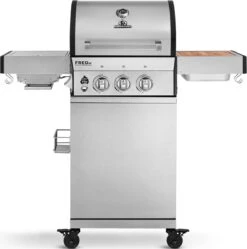 Burnhard Gas BBQ FRED JR. Deluxe - 2 Branders - Incl. Keramische Infraroodbrander & Afdekhoes - Deluxe -Meubelwinkel 1192x1200 7