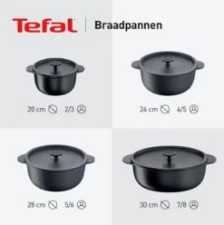 Tefal Trattoria Braadpan - Ø24 Cm -Meubelwinkel 1194x1200