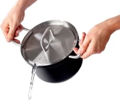 BK Q-linair Master Black Kookpannenset - 5-delig - Veilig Afgietsysteem - Inductie -Meubelwinkel 1200x1002