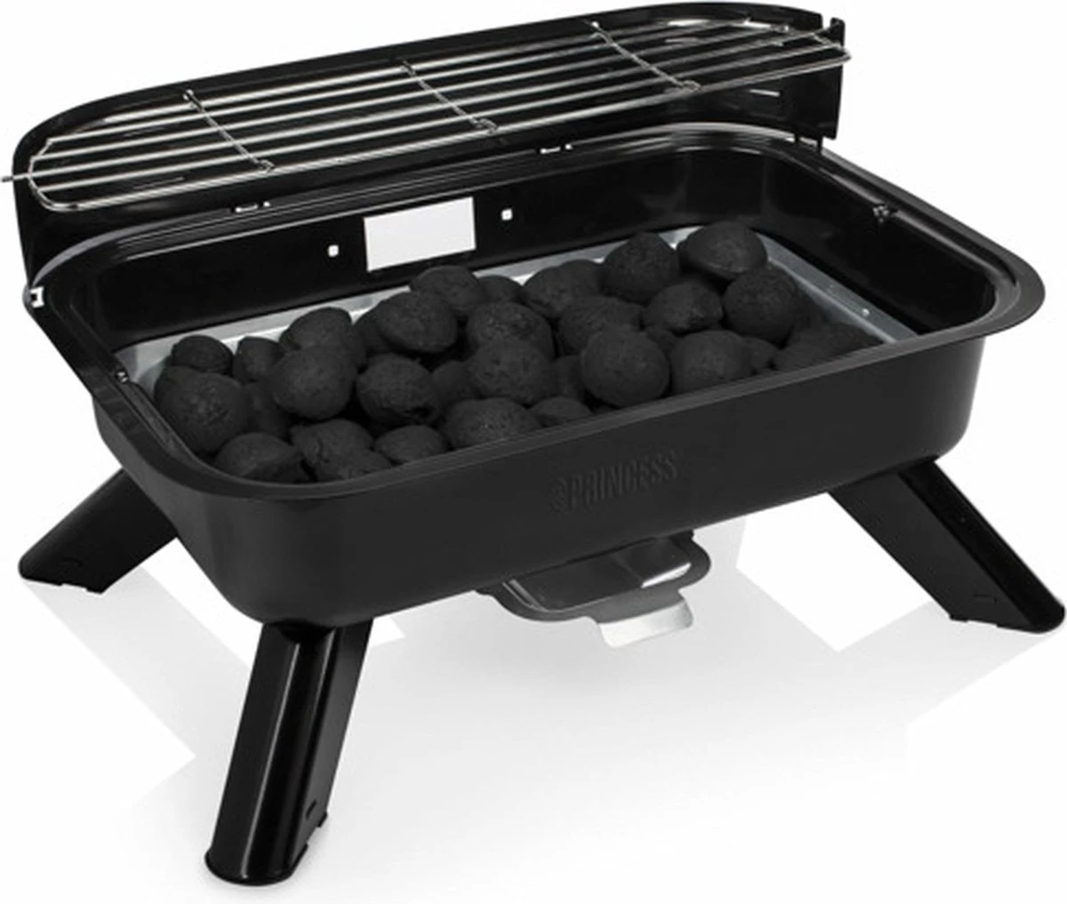 Princess 112252 Hybride Barbecue – Elektrische BBQ - Tafelmodel - 2000W - 44x 29cm - Gebruik Elektrisch Of Met Kolen 13 Princess 112252 Hybride Barbecue – Elektrische BBQ - Tafelmodel - 2000W - 44x 29cm - Gebruik Elektrisch Of Met Kolen - Afbeelding 12