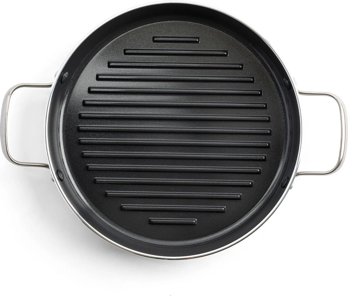 Dagelijkse Kost Keramische Grillpan - Ø28cm - PFAS-vrij - 2 Grepen 8 Dagelijkse Kost Keramische Grillpan - Ø28cm - PFAS-vrij - 2 Grepen - Afbeelding 6