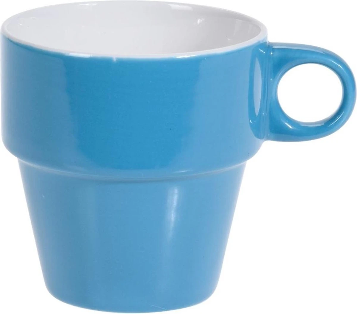 Orange85 Koffiekopjes - Met Houder - Set Van 6 - Gekleurd - 300 Ml - Keramiek 4 Orange85 Koffiekopjes - Met Houder - Set Van 6 - Gekleurd - 300 Ml - Keramiek - Afbeelding 2