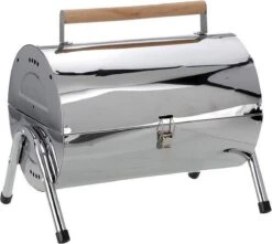 BBQ Collection Houtskoolbarbecue - Cilinder - Chroom -Meubelwinkel 1200x1072 3