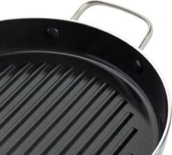 Dagelijkse Kost Keramische Grillpan - Ø28cm - PFAS-vrij - 2 Grepen 18 Dagelijkse Kost Keramische Grillpan - Ø28cm - PFAS-vrij - 2 Grepen -Meubelwinkel 1200x1081