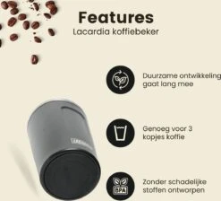 LaCardia Koffiebeker To Go Premium Zwart – Thermosbeker – Theebeker – 380ML – Herbruikbaar 14 LaCardia Koffiebeker To Go Premium Zwart – Thermosbeker – Theebeker – 380ML – Herbruikbaar -Meubelwinkel 1200x1090