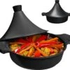 BIKO | Luxe Aluminium Tajine Inductie| Tagine | Geschikt Voor 4-8 Personen - Inductie - Zwart -Meubelwinkel 1200x1094