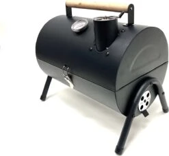 Compacte Draagbare Kolen BBQ Van Wolff BBQ - Handig Voor Op De Camping Op Het Strand Of In Een Park - Smoker Barbecue - Draagbare Lichtgewicht Bbq - Met Thermometer En Lucht Doorvoer. Laat Je Vlees Langzaam Garen. -Meubelwinkel 1200x1102 7