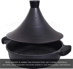 Aluminium Tajine Agadir- Matt Black Geschikt Ook Voor Inductie -Meubelwinkel 1200x1131 3
