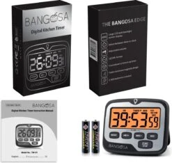 BanGosa® Magnetisch Digitale Kookwekker - Timer - RVS - Keukenwekker Digitaal - Digitale Keuken Timer - Stopwatch Met Magneet 19 BanGosa® Magnetisch Digitale Kookwekker - Timer - RVS - Keukenwekker Digitaal - Digitale Keuken Timer - Stopwatch Met Magneet -Meubelwinkel 1200x1138 1