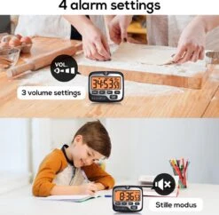 BanGosa® Magnetisch Digitale Kookwekker - Timer - RVS - Keukenwekker Digitaal - Digitale Keuken Timer - Stopwatch Met Magneet 15 BanGosa® Magnetisch Digitale Kookwekker - Timer - RVS - Keukenwekker Digitaal - Digitale Keuken Timer - Stopwatch Met Magneet -Meubelwinkel 1200x1174 1