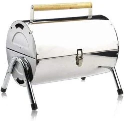 BBQ Collection Houtskoolbarbecue - Cilinder - Chroom -Meubelwinkel 1200x1174 2