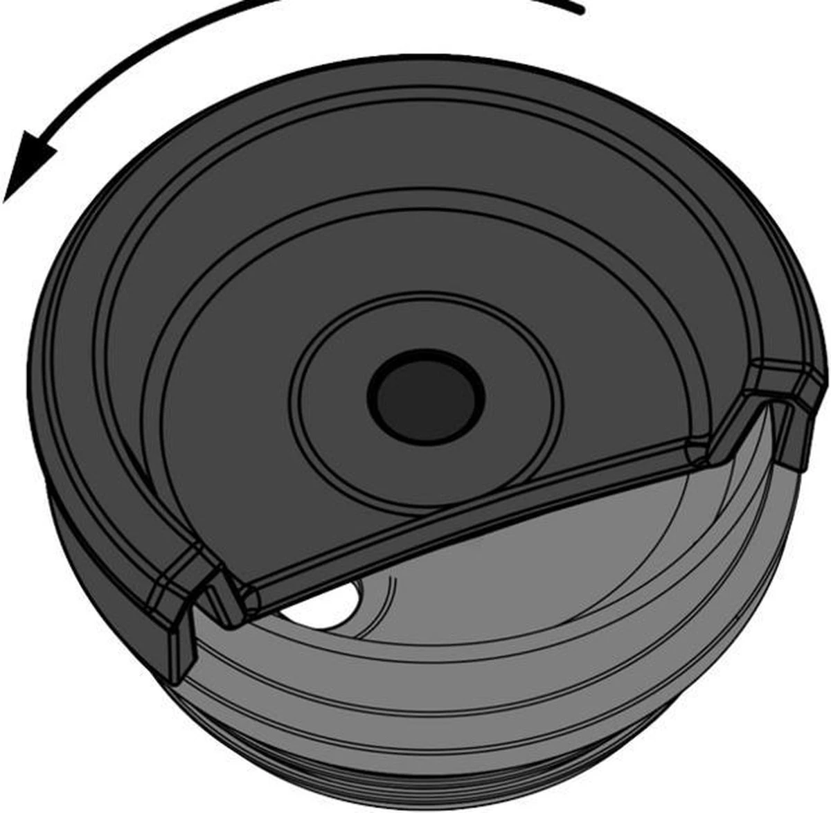 Stanley The NeverLeak™ Travel Mug 0,35L NEW - Thermosfles - Matt Black 9 Stanley The NeverLeak™ Travel Mug 0,35L NEW - Thermosfles - Matt Black - Afbeelding 7