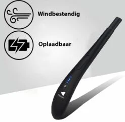 Oplaadbare Lange Elektrische Aansteker - Zwart - Duurzame Plasma Aansteker - Inclusief Cadeauverpakking - BBQ - Kaarsen -Meubelwinkel 1200x1178 1