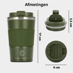 Castagnola Design RVS Koffiebeker To Go - Groen - 380ml - Thermosbeker - Theebeker 17 Castagnola Design RVS Koffiebeker To Go - Groen - 380ml - Thermosbeker - Theebeker -Meubelwinkel 1200x1191 11