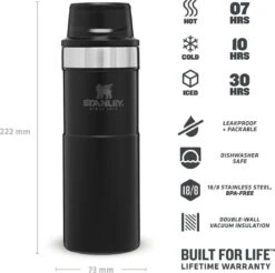 Stanley Trigger-Action Travel Mug 0.47L - Thermosfles - Matt Black -Meubelwinkel 1200x1195 13