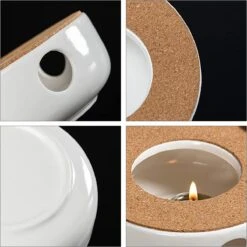 ConBlom Keramische Theepot, Warmer, Theewarmer, Koffiewarmer, Stoofje, Met Kurk-stoofje, Theepot Basis, Theefornuis, Melkwarmer Voor Thuis, Café, Theemelk (zonder Kaars En Theepot) 13 ConBlom Keramische Theepot, Warmer, Theewarmer, Koffiewarmer, Stoofje, Met Kurk-stoofje, Theepot Basis, Theefornuis, Melkwarmer Voor Thuis, Café, Theemelk (zonder Kaars En Theepot) -Meubelwinkel 1200x1199 16