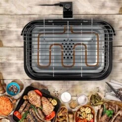 Princess 112252 Hybride Barbecue – Elektrische BBQ - Tafelmodel - 2000W - 44x 29cm - Gebruik Elektrisch Of Met Kolen 40 Princess 112252 Hybride Barbecue – Elektrische BBQ - Tafelmodel - 2000W - 44x 29cm - Gebruik Elektrisch Of Met Kolen -Meubelwinkel 1200x1200 1002