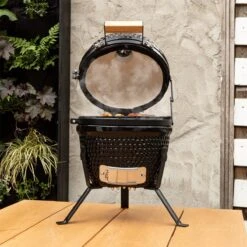 BluMill Kamado BBQ Egg - Kamado 13 Inch - Incl. Vlees Thermometer - Houtskoolbarbecues - Zwart - Ø 27cm -Meubelwinkel 1200x1200 1022
