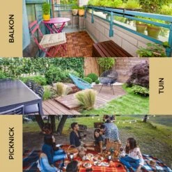 Ozocozy BBQ-ONE Houtskool Tafelbarbecue - Ø30 Cm- Zwart - Incl. Draagtas, Siliconen Bakkwast En RVS-Barbecuetang -Meubelwinkel 1200x1200 1034