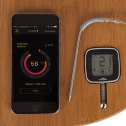 Patton Kamado Houtskool Barbecue - 18" - Grilloppervlak Ø 39 Cm - Met Bluetooth Thermometer - Groen -Meubelwinkel 1200x1200 1061