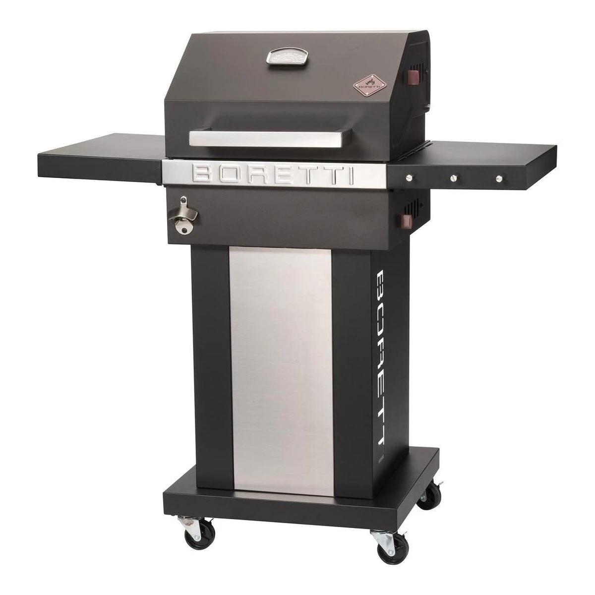 Boretti Totti Houtskoolbarbecue - 60 X 111 Cm - Antraciet 13 Boretti Totti Houtskoolbarbecue - 60 X 111 Cm - Antraciet - Afbeelding 11