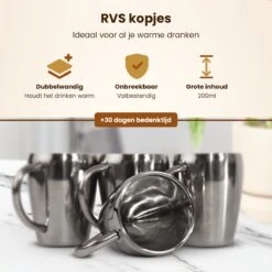 Lupine Beker RVS Dubbelwandig 200ml Lang Warm Set Van 2 Kopjes Mooie Set Bekers Van Roestvrij Staal 14 Lupine Beker RVS Dubbelwandig 200ml Lang Warm Set Van 2 Kopjes Mooie Set Bekers Van Roestvrij Staal -Meubelwinkel 1200x1200 1190