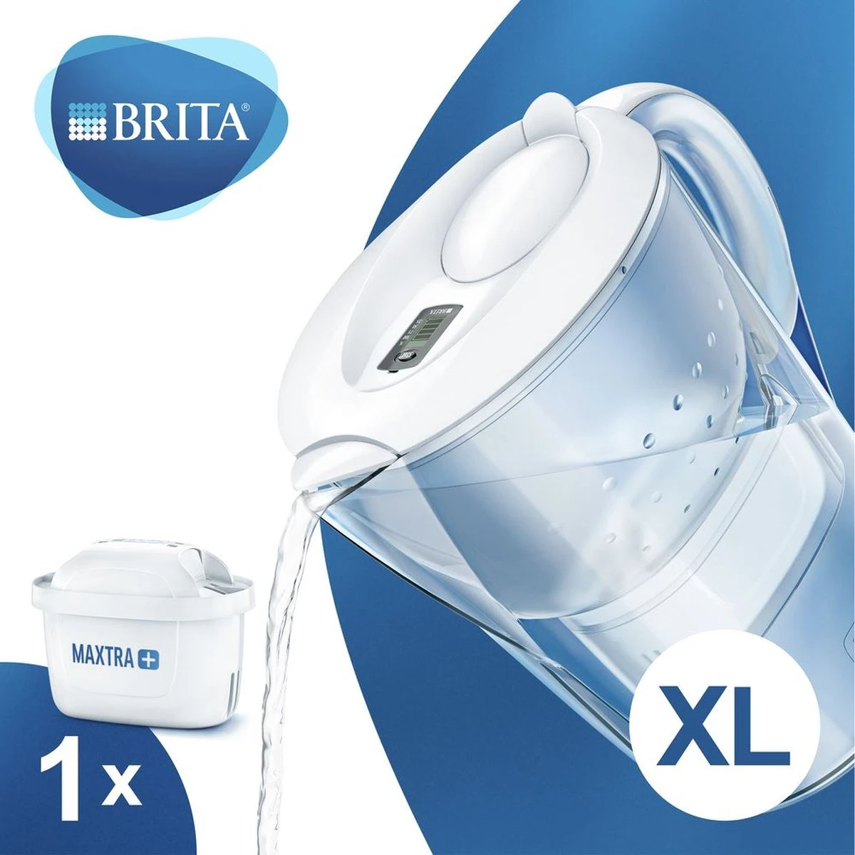 BRITA - Waterfilterkan Marella XL - Wit - 3,5L 10 BRITA - Waterfilterkan Marella XL - Wit - 3,5L - Afbeelding 8