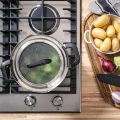 BK Flow Cool Black Glas Kookpannenset - 4-delig - Zwart - Glazen Deksel - Veilig Afgietsysteem - Inductie 11 BK Flow Cool Black Glas Kookpannenset - 4-delig - Zwart - Glazen Deksel - Veilig Afgietsysteem - Inductie -Meubelwinkel 1200x1200 122