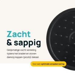 MOA Gietijzeren Braadpan - Inhoud 4,75 Liter - 26CM - Rond - Alle Warmtebronnen - Ook Voor Inductie - Gewicht 5,8 Kg - Bordeaux Rood - MC26BR 16 MOA Gietijzeren Braadpan - Inhoud 4,75 Liter - 26CM - Rond - Alle Warmtebronnen - Ook Voor Inductie - Gewicht 5,8 Kg - Bordeaux Rood - MC26BR -Meubelwinkel 1200x1200 163
