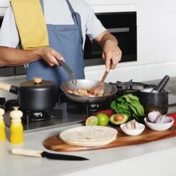 DeBuyer Mineral B Element Koekenpan - Zilver - Rond - Ø 28 Cm -Meubelwinkel 1200x1200 194