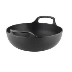 Le Creuset Wokpan / Balti Dish - Mat Zwart - ø 24 Cm / 2.7 Liter - Geëmailleerde Anti-aanbaklaag -Meubelwinkel 1200x1200 298