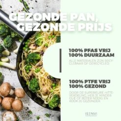 ISENVI Avon Keramische Wok Met Deksel 36 CM - Ergo Greep 12 ISENVI Avon Keramische Wok Met Deksel 36 CM - Ergo Greep -Meubelwinkel 1200x1200 331