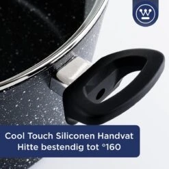 Westinghouse Hapjespan Inductie - Ø 32 Cm - Zwart Marmer - Met Deksel -Meubelwinkel 1200x1200 370