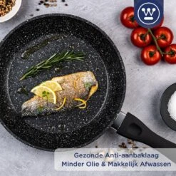 Westinghouse Koekenpan Inductie - Ø 24 Cm - Zwart Marmer - Geschikt Voor Alle Warmtebronnen 15 Westinghouse Koekenpan Inductie - Ø 24 Cm - Zwart Marmer - Geschikt Voor Alle Warmtebronnen -Meubelwinkel 1200x1200 397