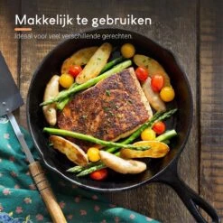 Ocina Gietijzeren Pan – Set Van 3 Stuks – ø25cm, ø19.5cm En ø16cm - Skillet - Koekenpan – Hapjespan – Koekenpan Inductie – Koekenpannenset - Gietijzeren Pan Bbq - Gietijzer - Incl. Receptenboek -Meubelwinkel 1200x1200 406