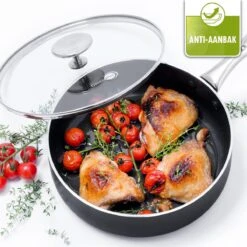 GreenPan Brussels Hapjespan Met Deksel - Ø24 Cm - Keramisch - Inductie -Meubelwinkel 1200x1200 529