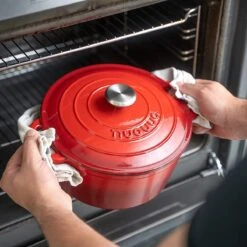 Nuovva Gietijzeren Braadpan Antiaanbaklaag Met Deksel - Sudderpan Rood - Rond - Ø24 Cm - 4.7 Liter - 100% PFAS & PFOA Vrij - Geschikt Voor Alle Warmtebronnen - Elektrisch - Gas - Halogeen - Inductie - Keramisch 11 Nuovva Gietijzeren Braadpan Antiaanbaklaag Met Deksel - Sudderpan Rood - Rond - Ø24 Cm - 4.7 Liter - 100% PFAS & PFOA Vrij - Geschikt Voor Alle Warmtebronnen - Elektrisch - Gas - Halogeen - Inductie - Keramisch -Meubelwinkel 1200x1200 549