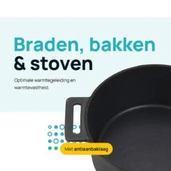 MOA Gietijzeren Braadpan - Inhoud 7,1 Liter - 29CM - Rond - Alle Warmtebronnen - Ook Voor Inductie - Gewicht 7,6 Kg - Zwart - MC29B 14 MOA Gietijzeren Braadpan - Inhoud 7,1 Liter - 29CM - Rond - Alle Warmtebronnen - Ook Voor Inductie - Gewicht 7,6 Kg - Zwart - MC29B -Meubelwinkel 1200x1200 564