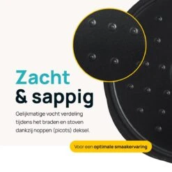 MOA Gietijzeren Braadpan - Inhoud 7,1 Liter - 29CM - Rond - Alle Warmtebronnen - Ook Voor Inductie - Gewicht 7,6 Kg - Zwart - MC29B 15 MOA Gietijzeren Braadpan - Inhoud 7,1 Liter - 29CM - Rond - Alle Warmtebronnen - Ook Voor Inductie - Gewicht 7,6 Kg - Zwart - MC29B -Meubelwinkel 1200x1200 565