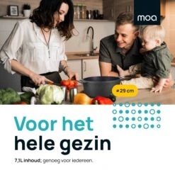 MOA Gietijzeren Braadpan - Inhoud 7,1 Liter - 29CM - Rond - Alle Warmtebronnen - Ook Voor Inductie - Gewicht 7,6 Kg - Zwart - MC29B 17 MOA Gietijzeren Braadpan - Inhoud 7,1 Liter - 29CM - Rond - Alle Warmtebronnen - Ook Voor Inductie - Gewicht 7,6 Kg - Zwart - MC29B -Meubelwinkel 1200x1200 567